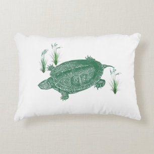 Green Sea Turtle Decorative Cushion
