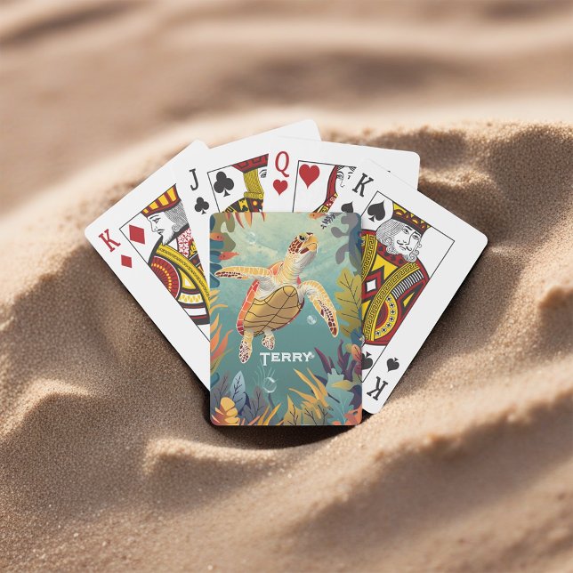 Green Sea Turtle  Playing Cards (Creator Uploaded)