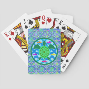 Green Sea Turtle Playing Cards