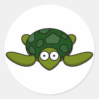 Green Sea Turtle Sticker