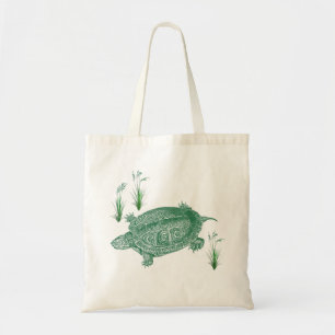 Green Sea Turtle Tote Bag