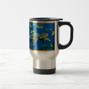Green Sea Turtle Travel Mug