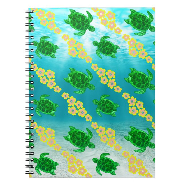 Green Sea Turtles Notebook (Front)