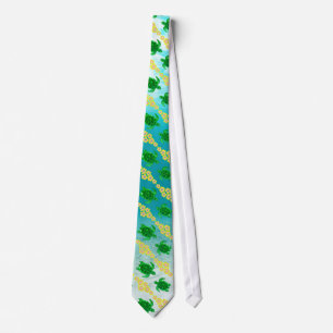 Green Sea Turtles Tie