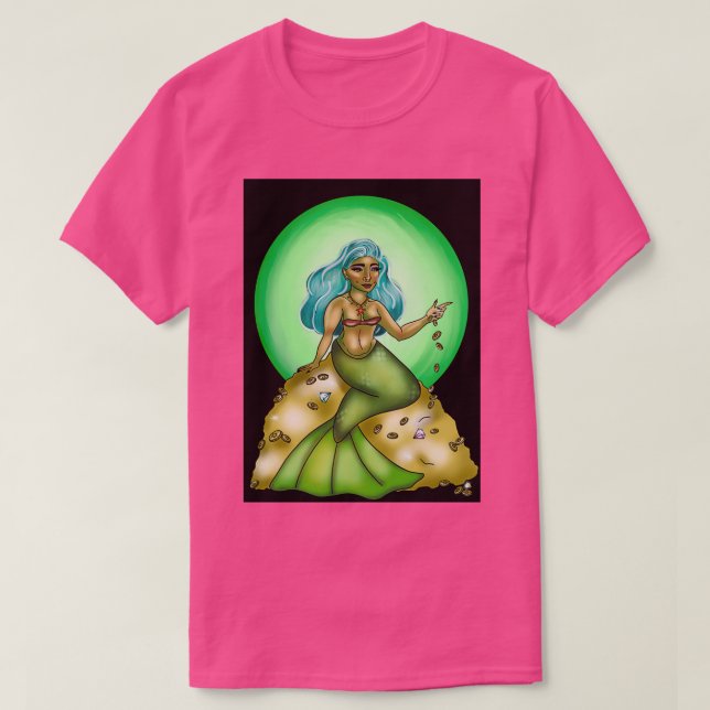 Green sea witch T-Shirt (Design Front)