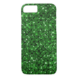 Green Sequin Effect Phone Cases