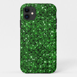 Green Sequin Effect Phone Cases
