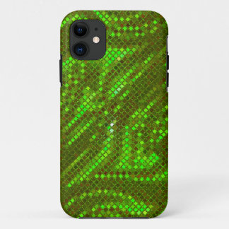 Green Sequin Effect Phone Cases