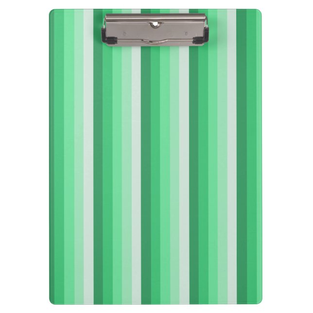 Green shadow stripes clipboard (Front)