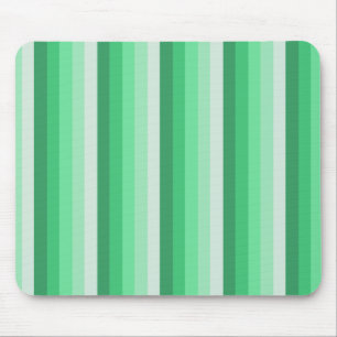 Green shadow stripes mouse mat