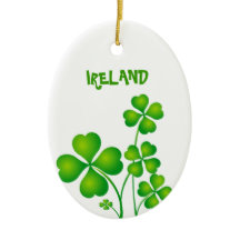 Green Shamrock From Ireland