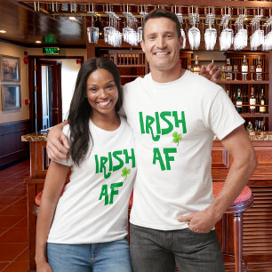 Green Shamrock Irish T-Shirt