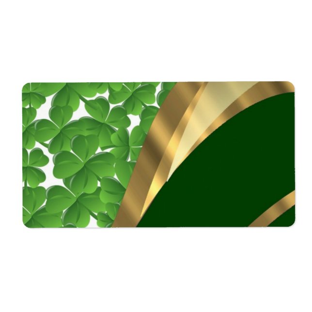 Green shamrock pattern (Front)