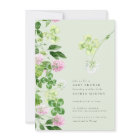 Green Shamrock Purple Clover Irish Baby Shower