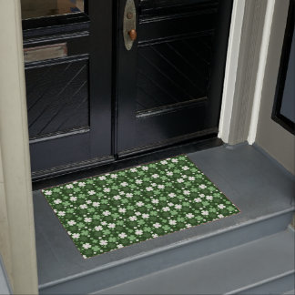 Green Shamrock, St. Patrick's Day Doormat