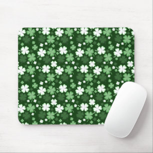 Green Shamrock, St. Patrick's Day Mouse Mat