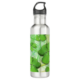 Green Shamrock St Patrick's iPhone 5 Case-Mate 710 Ml Water Bottle