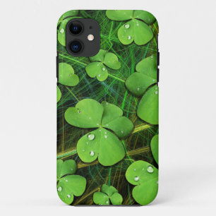 Green Shamrock St Patrick's iPhone 5 Case-Mate iPhone 11 Case