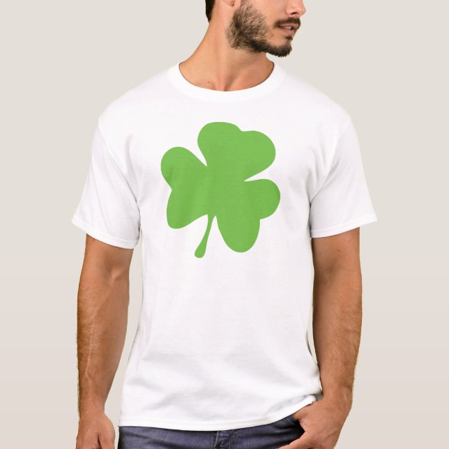 green shamrock T-Shirt (Front)