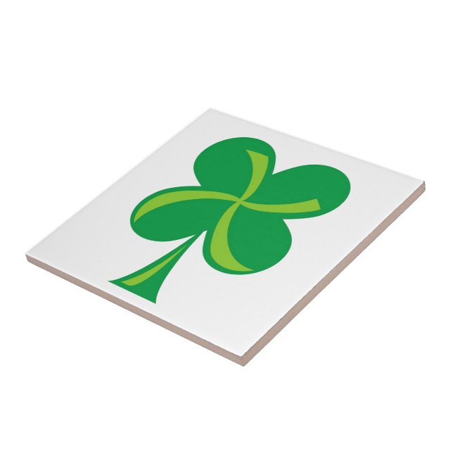 Green Shamrock Tile (Side)