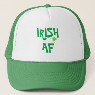 Green Shamrock Trucker Hat