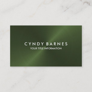 Green Sheen Business Card