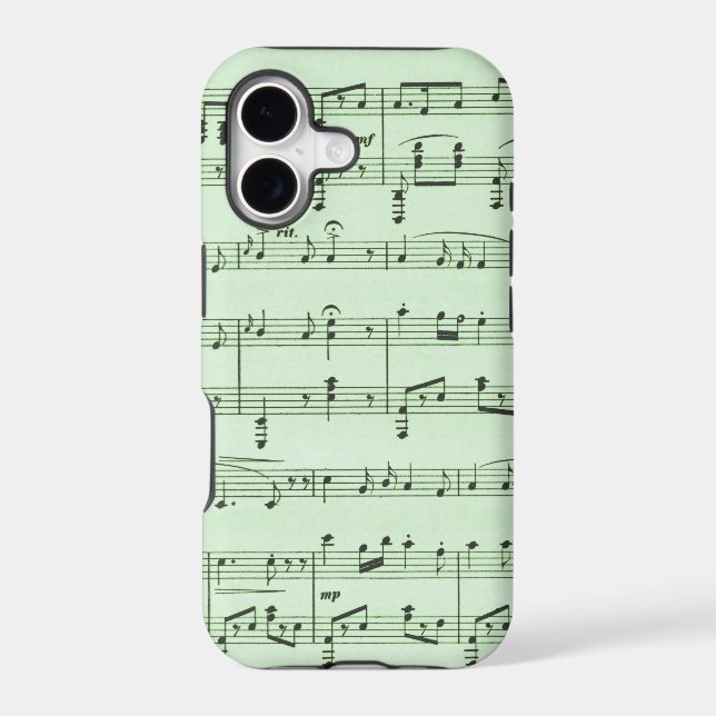 Green Sheet Music (Back)