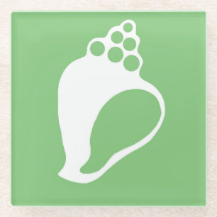 Green Shell Coaster