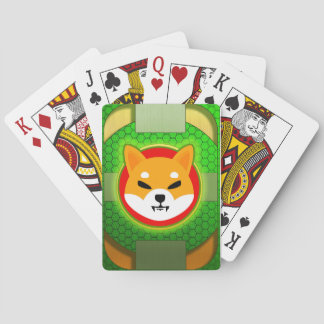 Green Shiba Eternity Playing Card
