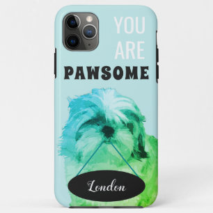 Green Shih Tzu iPhone 11 Pro Max Case