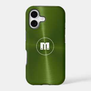 Green Shiny Stainless Steel Metal