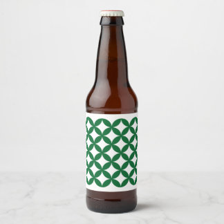 Green Shippo Beer Bottle Label