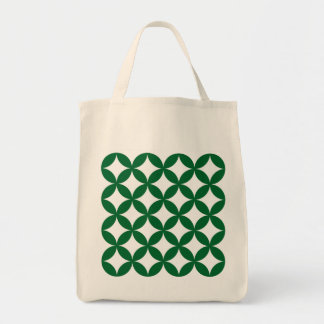 Green Shippo Grocery Tote Bag