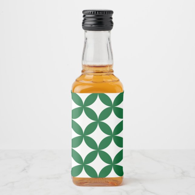 Green Shippo Mini Liquor Label (Front)