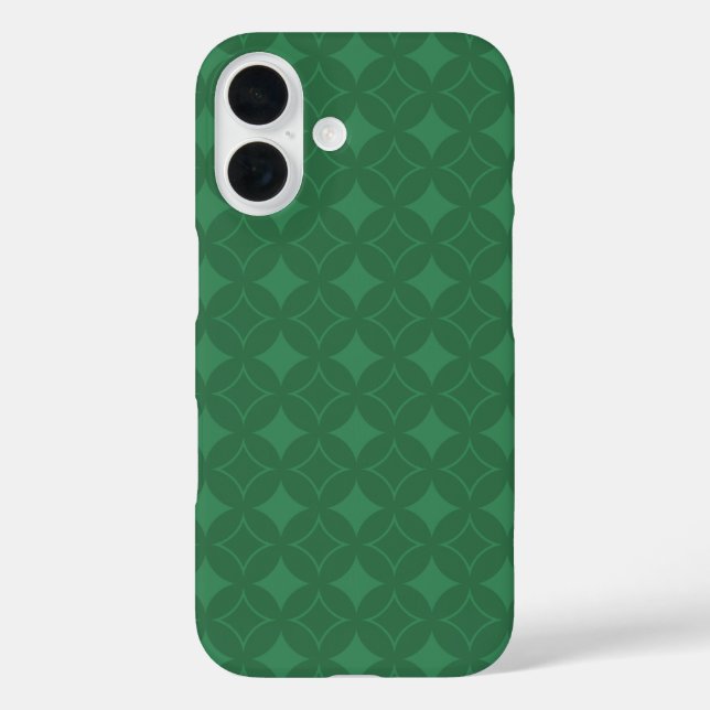 Green Shippo pattern Case-Mate iPhone Case (Back)