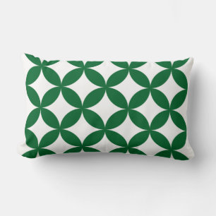Green Shippo Pattern Pillow – Japanese Traditional
