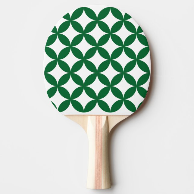 Green Shippo Ping Pong Paddle (Front)