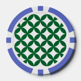 Green Shippo Poker Chips