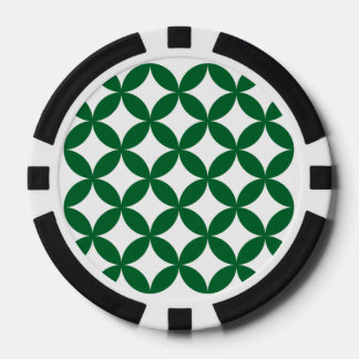 Green Shippo Poker Chips