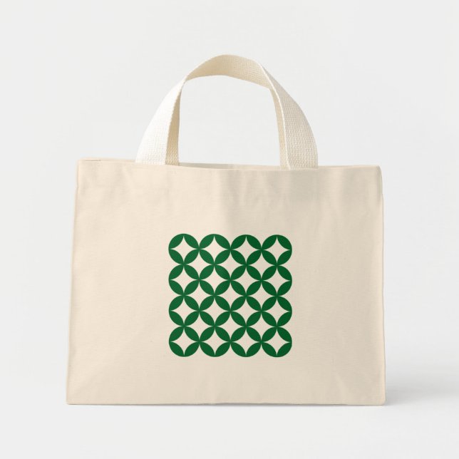 Green Shippo Tiny Tote (Front)