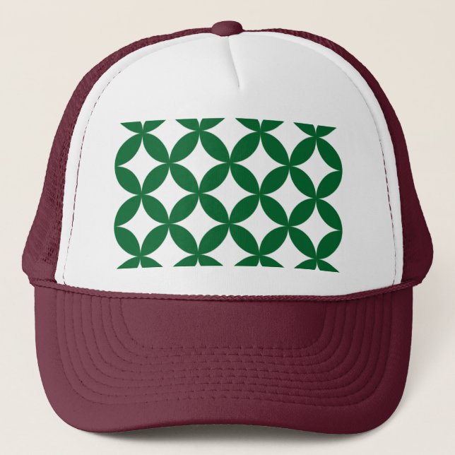 Green Shippo Trucker Hat (Front)
