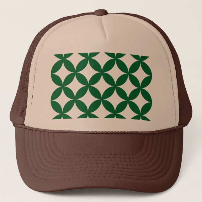 Green Shippo Trucker Hat (Front)