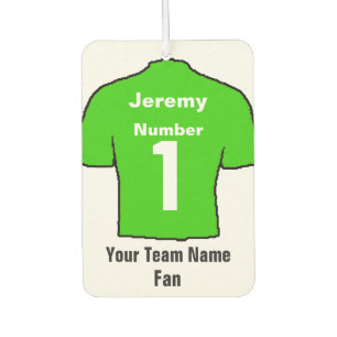 Green Shirts Fan Car Air Freshener