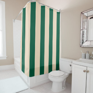 GREEN SIMPLE STYLISH MODERN CUSTOMIZED BATHROOM SHOWER CURTAIN