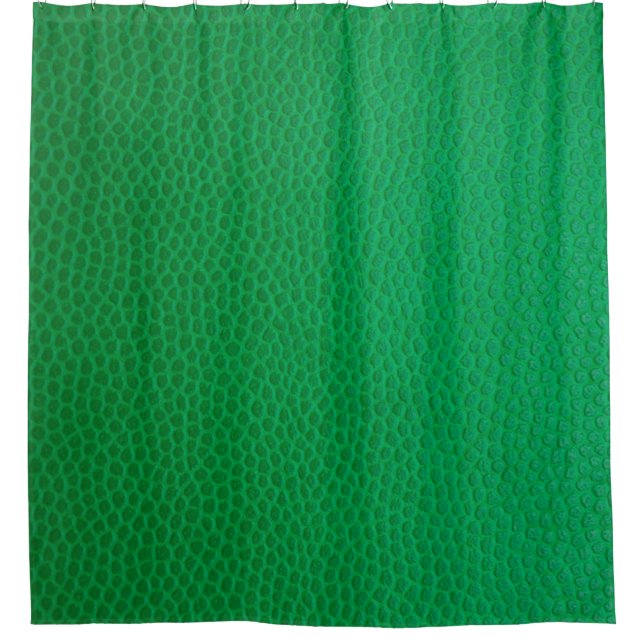 Green skin skin texture skin shower curtain (Front)