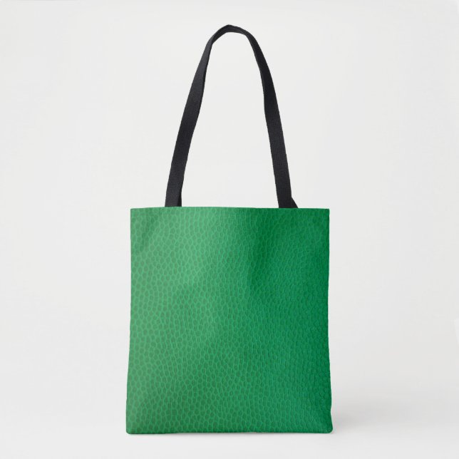 Green skin skin texture skin tote bag (Front)