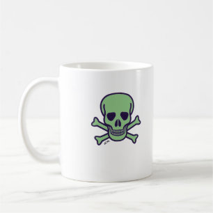 Green Skull mug