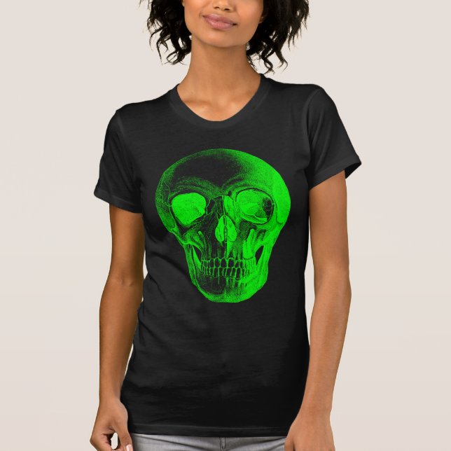 Green Skull T Shirt (Front)