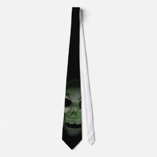 Green Skull Tie