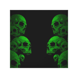 Skull Wrapped Canvas Prints | Zazzle.co.uk